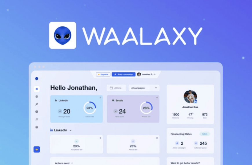 Waalaxy Review: LinkedIn’s intuitive multichannel prospecting tool